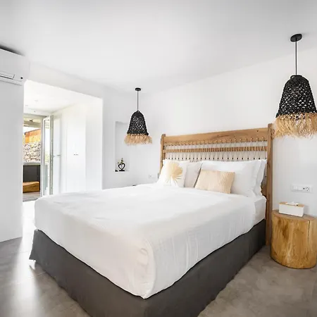 Nefeli & Mykonos Semesterbostad Ftelia (Mykonos)