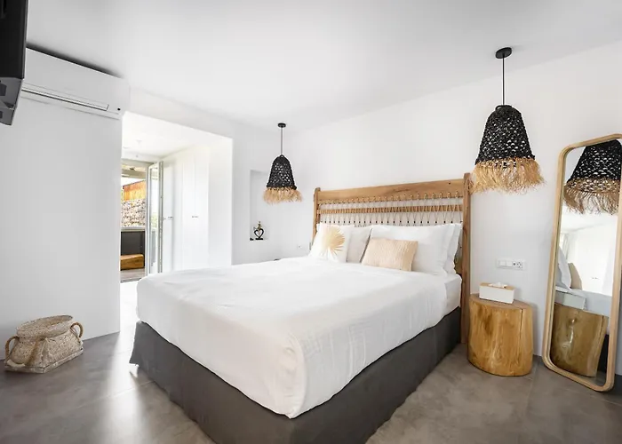 Nefeli & Mykonos Semesterbostad Ftelia (Mykonos)